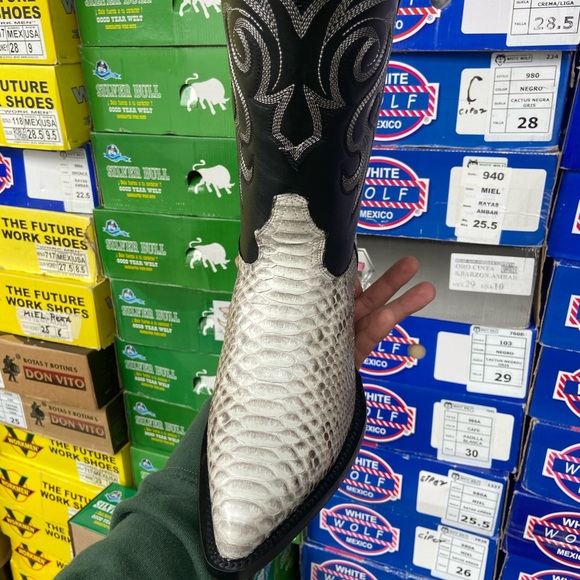 Genuine python by Los Altos boots - Picture 3 of 4